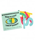 DIY Buchstabengirlande bunt auf www.mina-lola.com von Omm Design