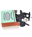 DIY Buchstabengirlande schwarz auf mina-lola.com von Omm Design