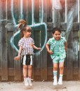 Kurze Hose schwarz-weiß auf mina-lola.com von Noe & Zoe