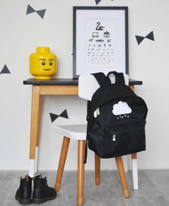 Rucksack Wolke auf mina-lola.com von A little lovely company