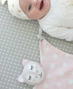 Kuscheltuch Katze KITTY auf mina-lola.com von Kippins