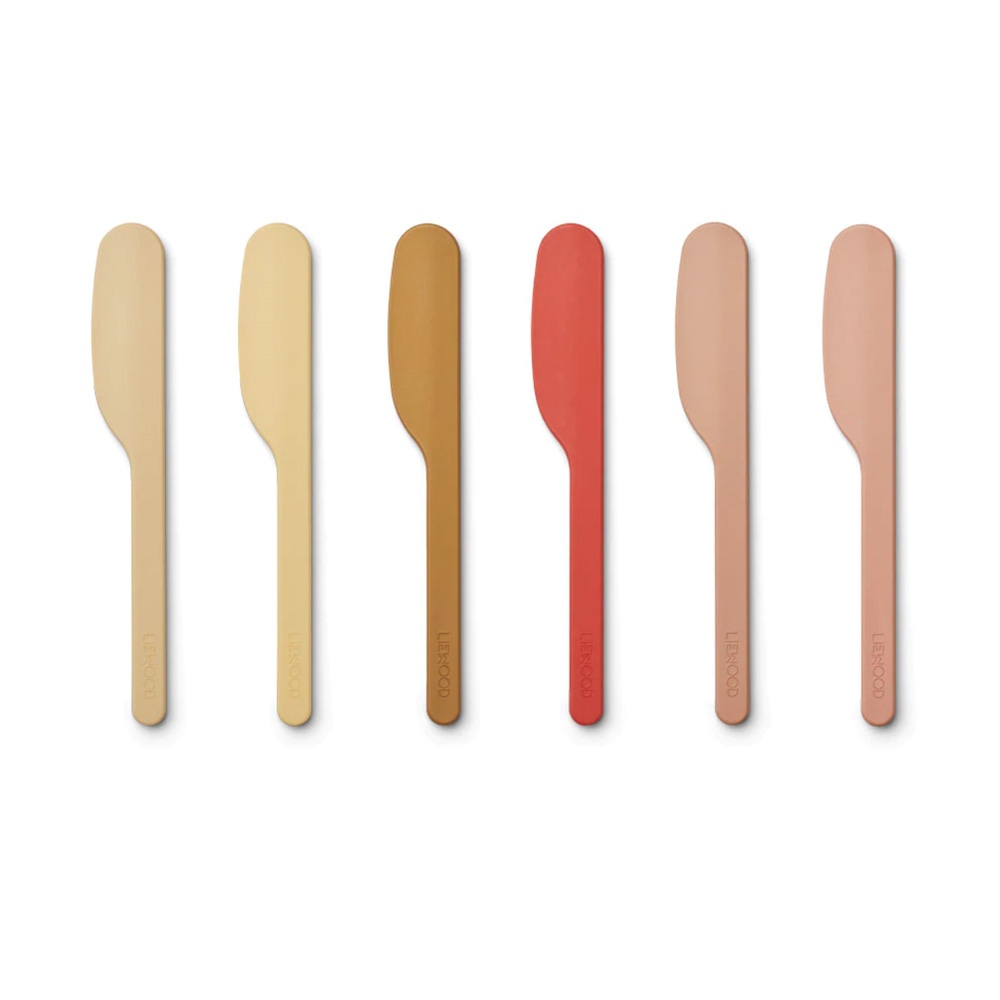 Messer Set Davis Safari Liewood Messer 6-er Pack DAVIS Safari Liewood auf www.mina-lola.com