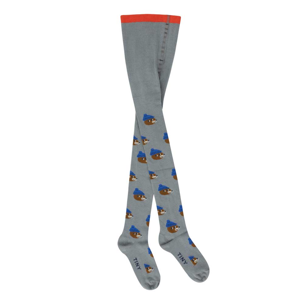 Strumpfhose BEARS Grau Tinycottons auf www.mina-lola.com