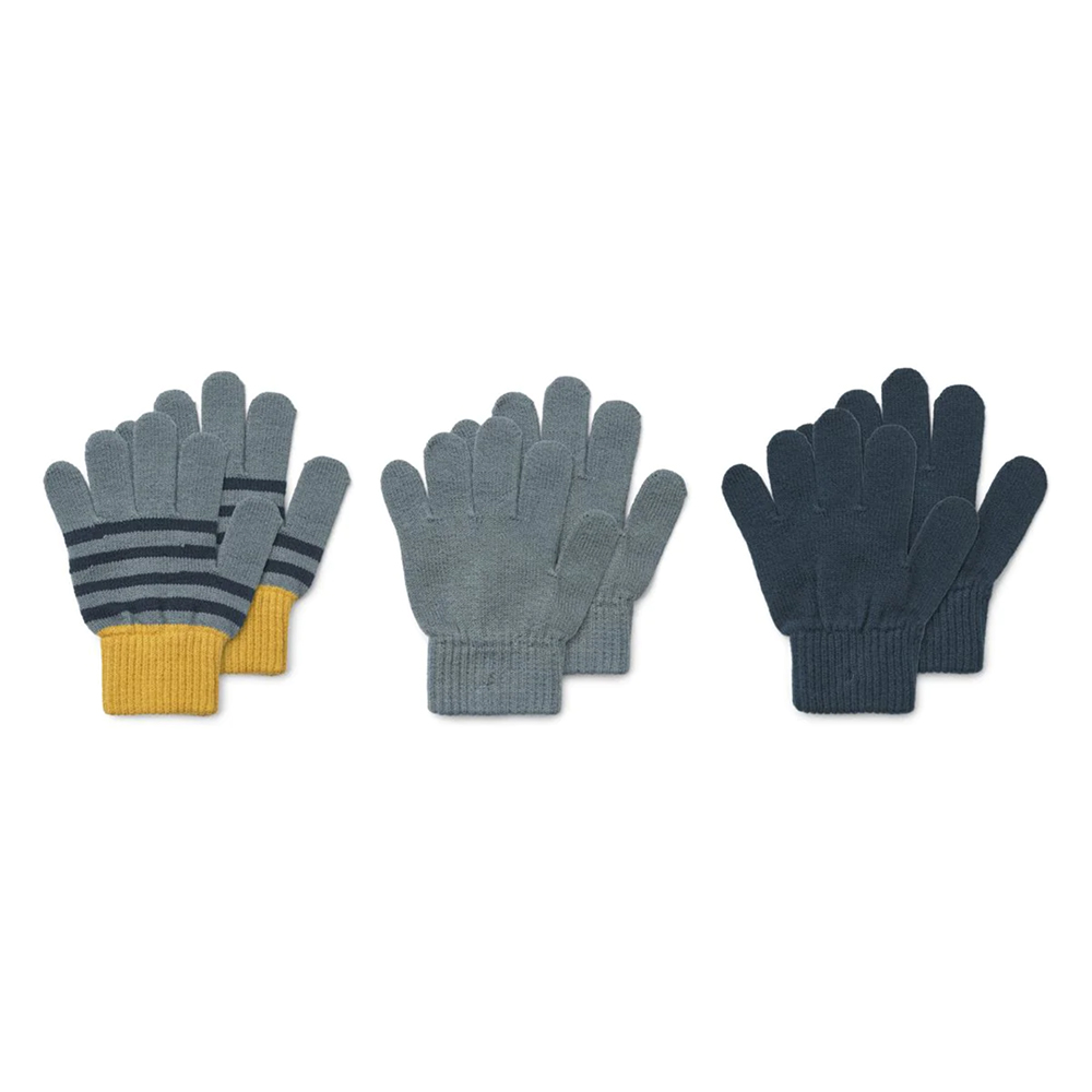 Fingerhandschuhe GAMMA 3-er Pack Liewood auf www.mina-lola.com